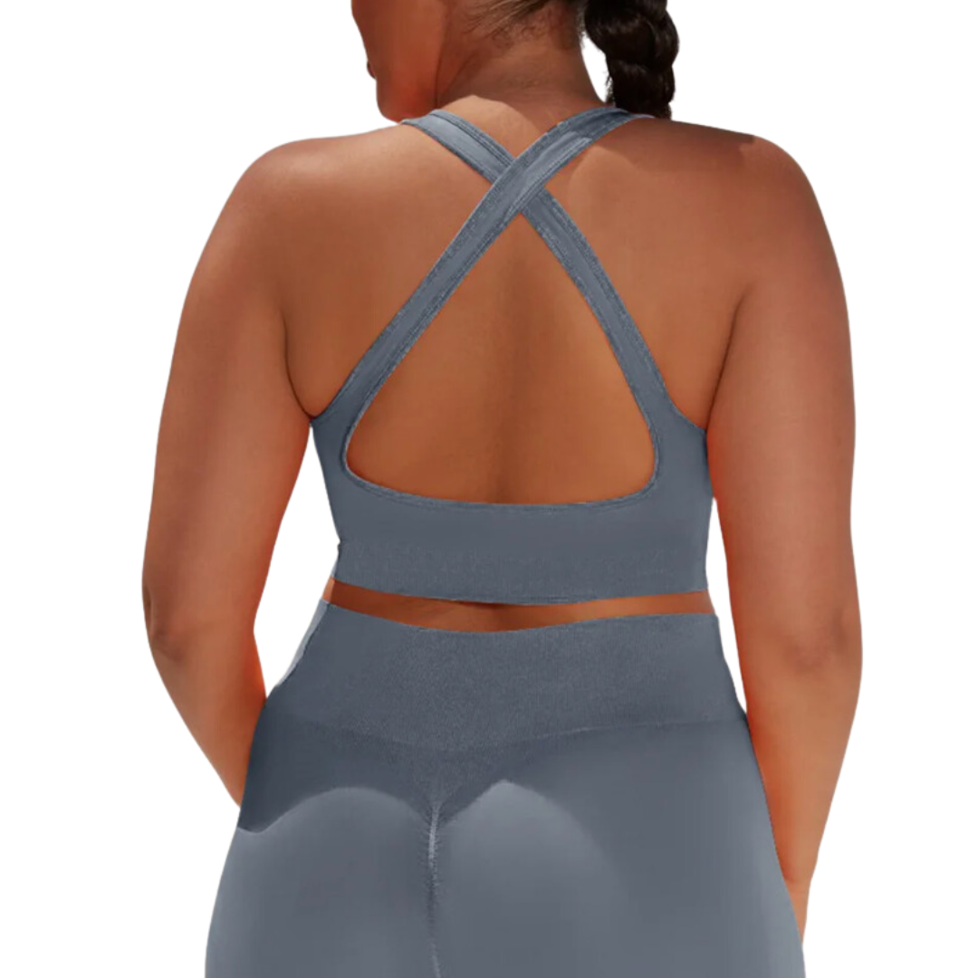 X Bra & Shorts Set
