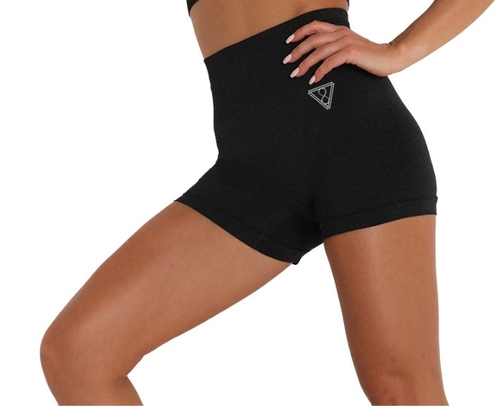 High Waisted Shorts & Crop Top Set