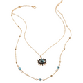 Double Layer Evil Eye Necklace