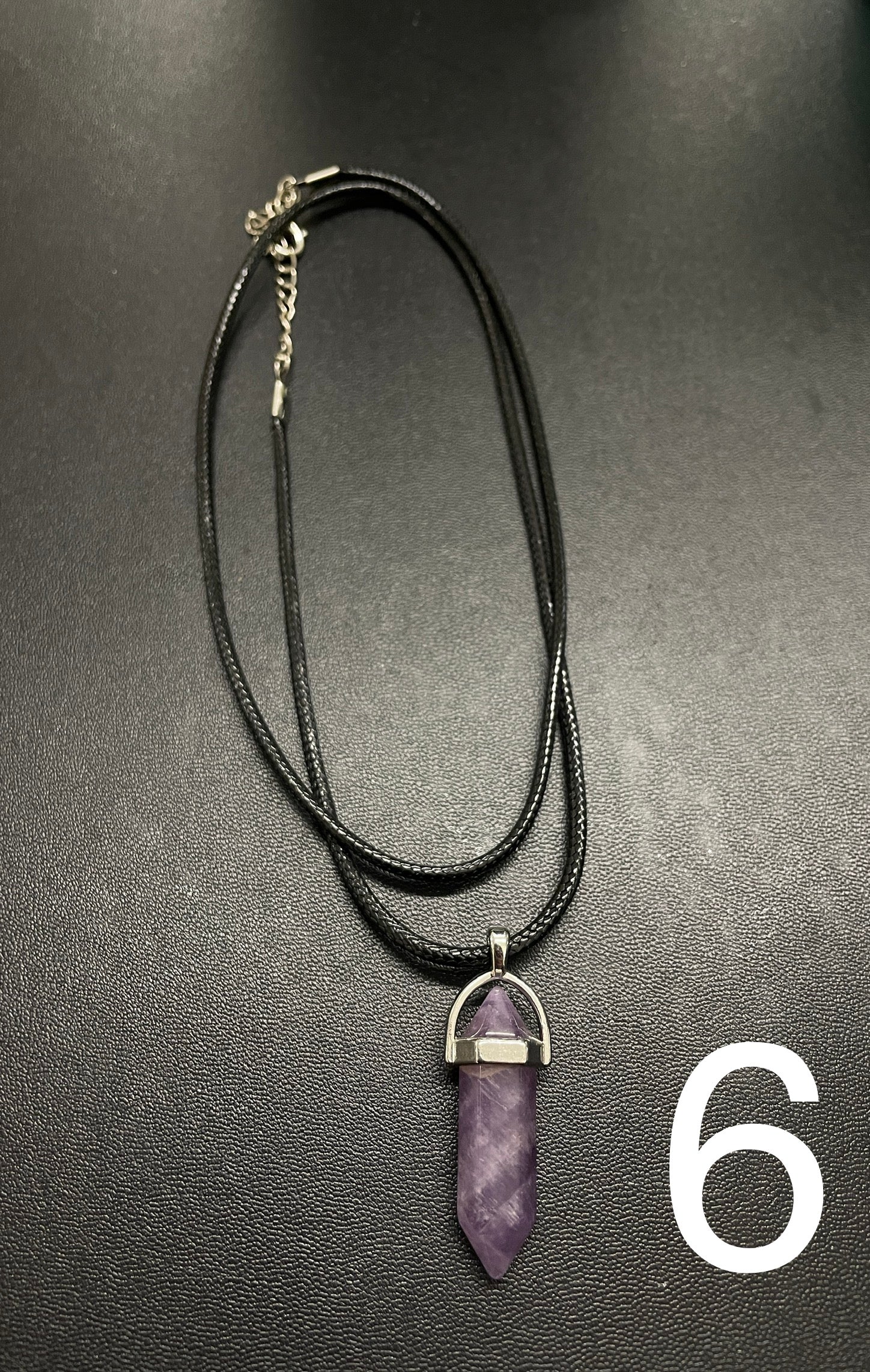 Point Crystal Necklaces