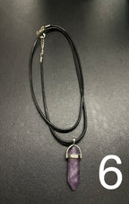 Point Crystal Necklaces